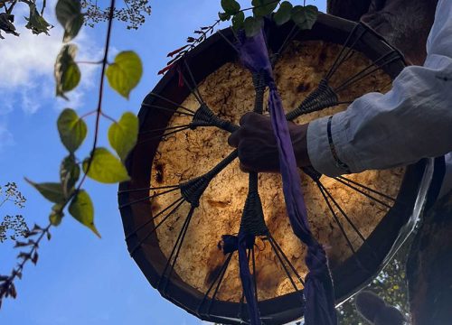 Ceremonia tradicional de Temazcal de la cosmovisión Maya