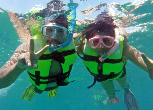 Snorkel en la bahía de Acapulco